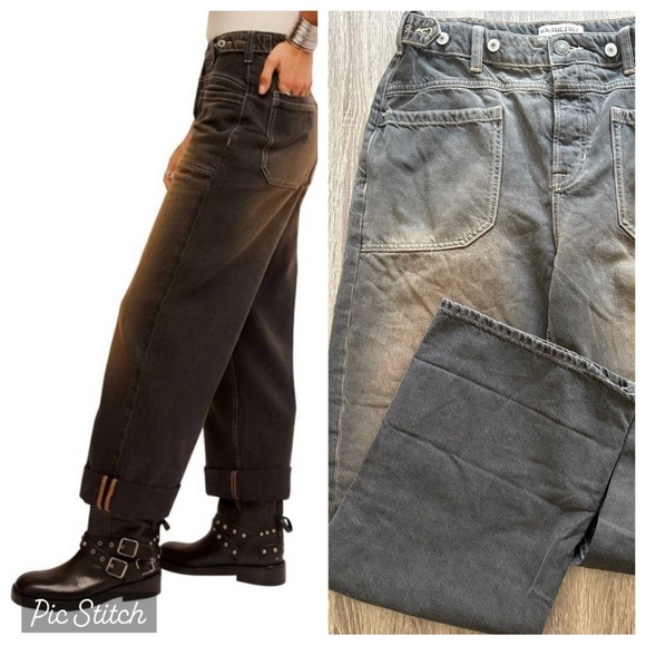 Free People Denim - NEW! Free People The Palmer cuffed jeans